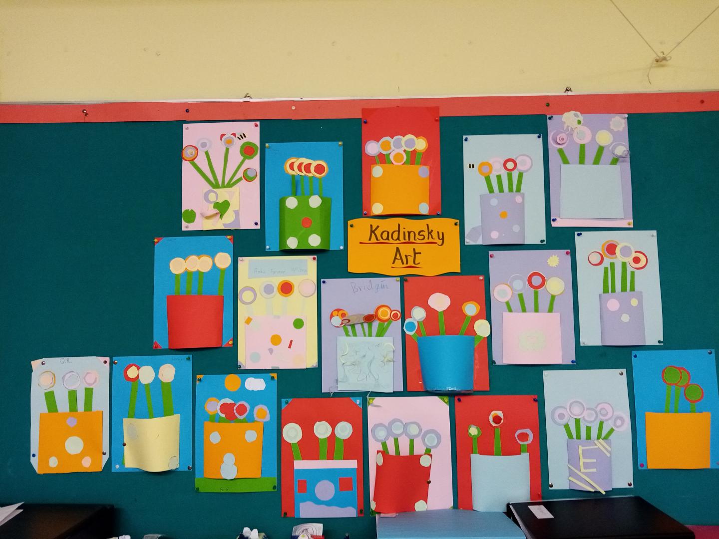 3rd & 4th Class Art Work Rusheen National School